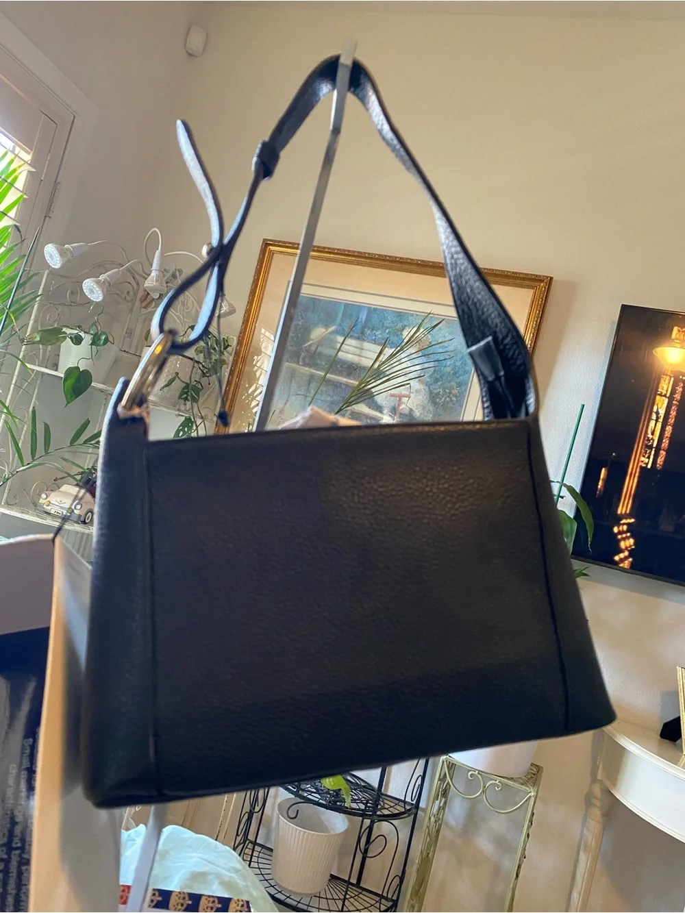 CORDER LONDON BLACK LEATHER PURSE NWT
